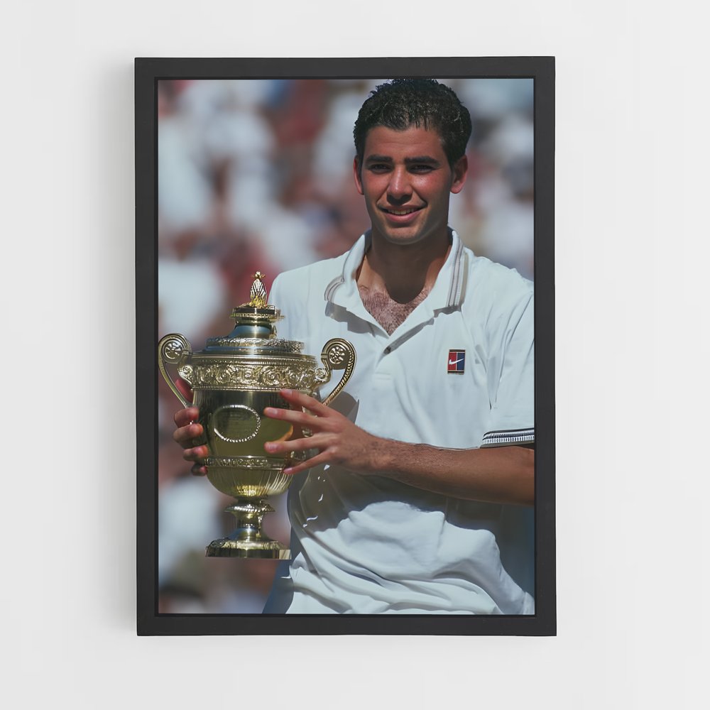 Poster Pete sampras domaine – affiche Tennis (vue 2)